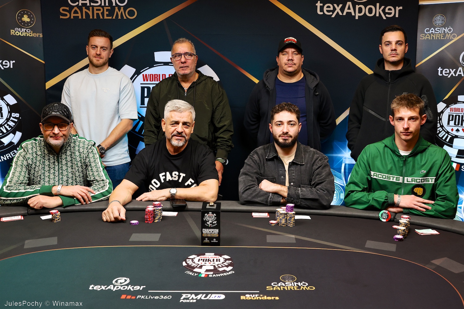 Table finale du Main Event